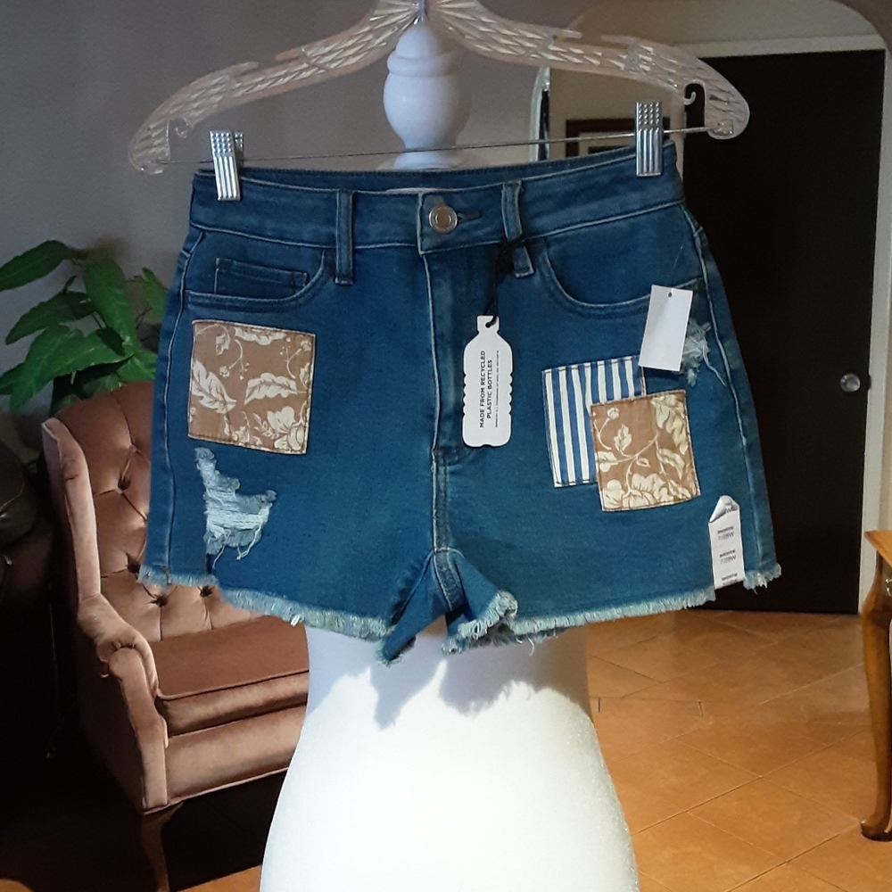 SO Blue Shorts - Picture 2 of 5